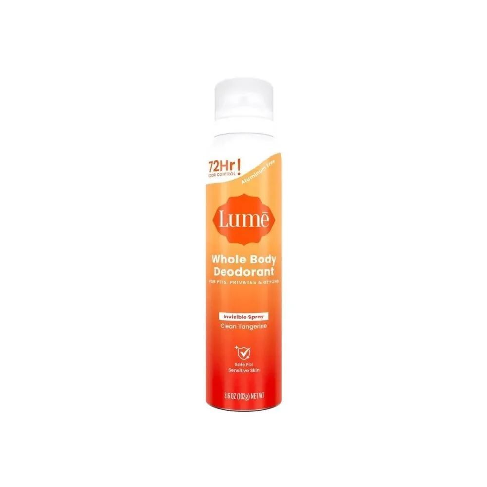 Lume Aluminum free deodorant tangerine